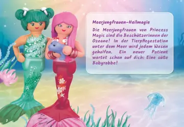 Bauanleitungen Playmobil 71500 - Meeresbewohner mit Seepferdchenkutsche (2)