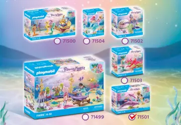 Összeszerelési útmutatók Playmobil 71501 - Hableány delfinekkel (7)