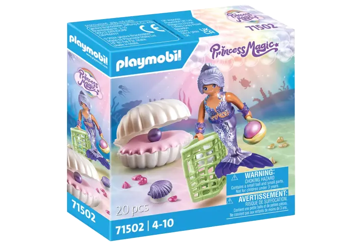 Playmobil 71502 - Sereia com concha e pérola - BOX