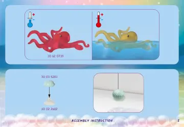 Building instructions Playmobil 71503 - Merman with Colour-Changing Octopus (5)