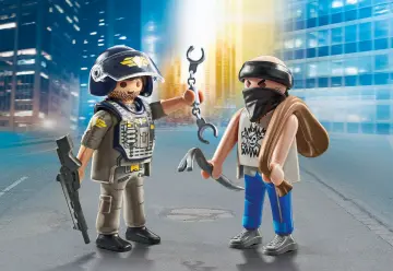 Playmobil 71505 - Policier et bandit