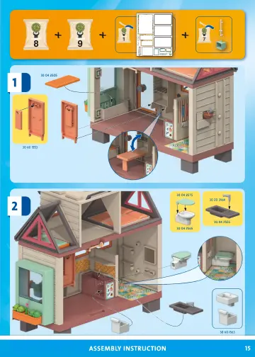 Notices de montage Playmobil 71509 - Tiny House (15)