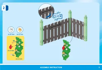 Building instructions Playmobil 71510 - Little chicken farm in the Tiny House garden (5)