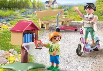 Playmobil 71511 - Intercambio de libros