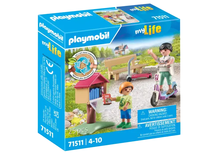 Playmobil 71511 - Book exchange for bookworms - BOX