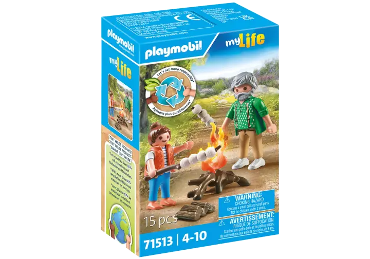 Playmobil 71513 - Fogueira com marshmallows - BOX