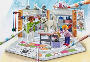 Playmobil 71514 - Playmobil Color Salón canino