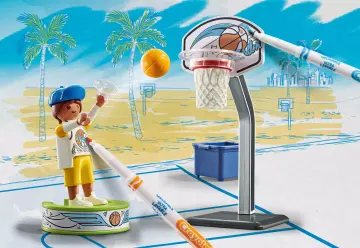 Playmobil 71516 - Playmobil Color Skater com basquete