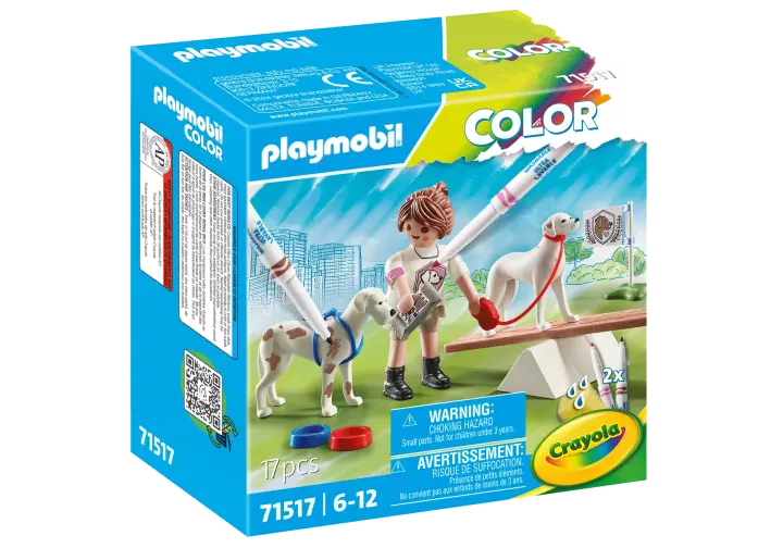 Playmobil 71517 - PLAYMOBIL Color: Εκπαίδευση σκύλων - BOX