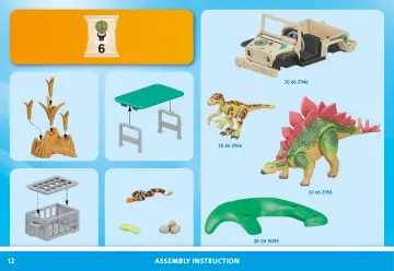 Building instructions Playmobil 71523 - Research camp with dinos (12)