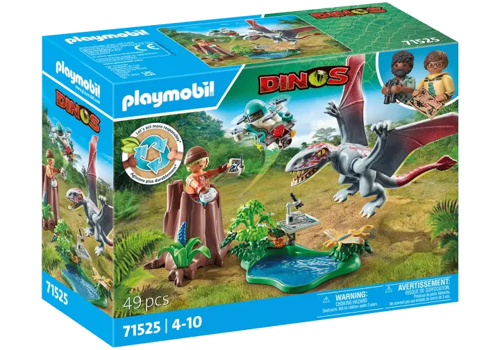 Playmobil 71525 - Observatorio del dimorphodon - BOX