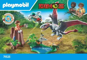 Manuales de instrucciones Playmobil 71525 - Observatorio del dimorphodon (1)