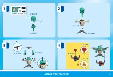 Building instructions Playmobil 71525 - Observatory for Dimorphodon (5)