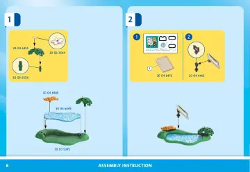 Manuales de instrucciones Playmobil 71525 - Observatorio del dimorphodon (6)