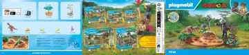 Bouwplannen Playmobil 71526 - Stegosaurusnest met eierdief (1)