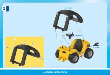 Building instructions Playmobil 71528 - Forklift truck with cargo (3)