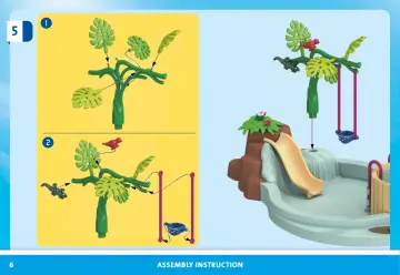 Building instructions Playmobil 71529 - Children's pool with whirlpool (6)