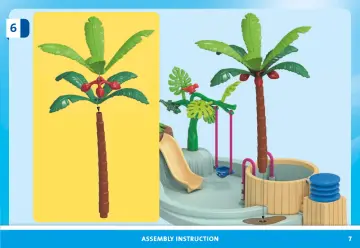 Manuales de instrucciones Playmobil 71529 - Piscina infantil con jacuzzi (7)