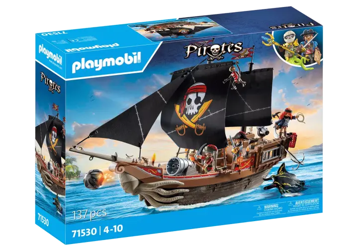 Playmobil 71530 - Πειρατική ναυαρχίδα - BOX