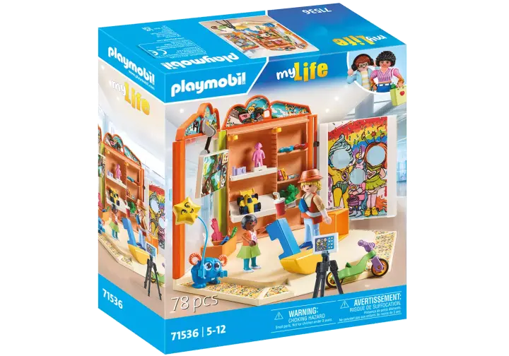 Playmobil 71536 - Magasin de jouets - BOX