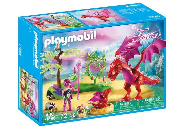 Playmobil 71586 - Δρακομαμά με το μικρό της - BOX