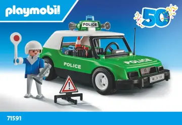 Instrukcje obsługi Playmobil 71591 - Klasyczny samochód policyjny (1)