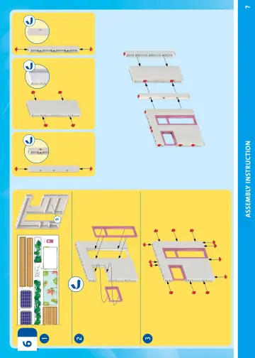 Manuales de instrucciones Playmobil 71607 - Casa con jardín (7)