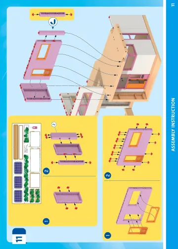 Manuales de instrucciones Playmobil 71607 - Casa con jardín (11)