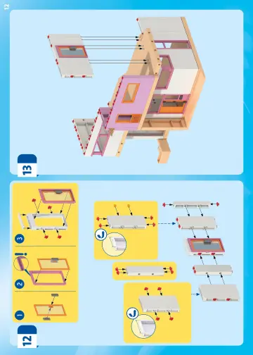 Manuales de instrucciones Playmobil 71607 - Casa con jardín (12)