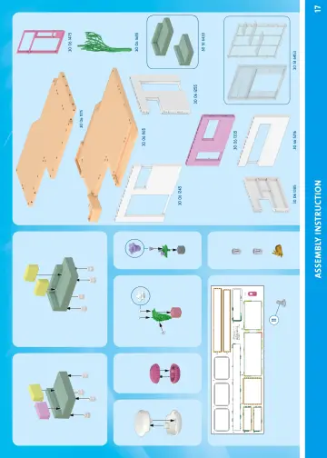 Building instructions Playmobil 71607 - Living House with winter garden (17)