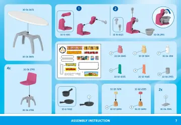 Manuales de instrucciones Playmobil 71608 - Cocina (7)