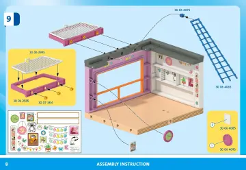 Manuales de instrucciones Playmobil 71610 - Habitación de los niños (8)