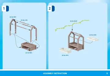 Notices de montage Playmobil 71610 - Chambre d'enfant avec lit cabane (9)