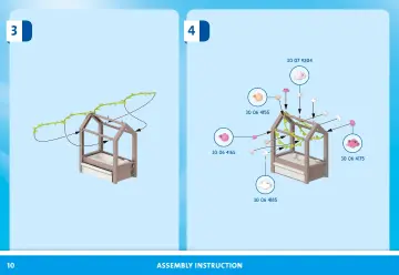 Notices de montage Playmobil 71610 - Chambre d'enfant avec lit cabane (10)