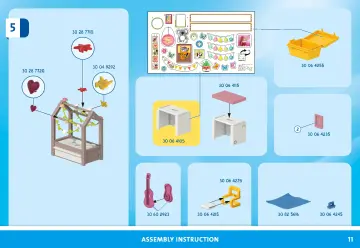 Building instructions Playmobil 71610 - Children's room (11)