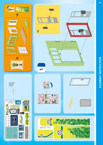 Building instructions Playmobil 71615 - Modern hospital (3)