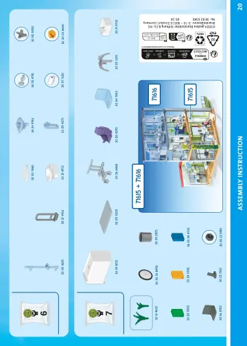 Building instructions Playmobil 71615 - Modern hospital (20)