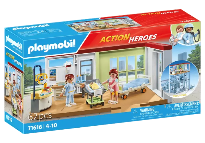 Playmobil 71616 - Oddział położniczy - BOX