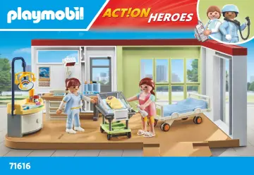 Building instructions Playmobil 71616 - Maternity ward (1)