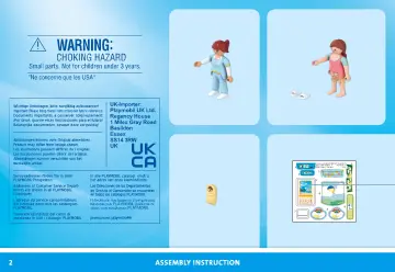 Building instructions Playmobil 71616 - Maternity ward (2)