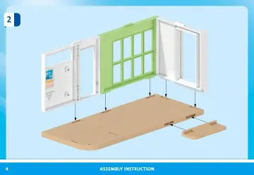 Building instructions Playmobil 71616 - Maternity ward (4)