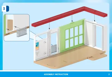 Building instructions Playmobil 71616 - Maternity ward (5)