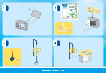 Bygganvisningar Playmobil 71616 - Maternity ward (7)