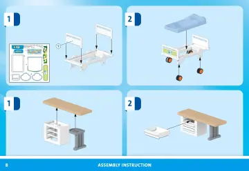 Manuales de instrucciones Playmobil 71616 - Maternidad (8)