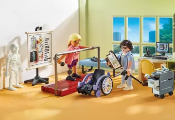 Playmobil 71617 - Atelier de kinésithérapie