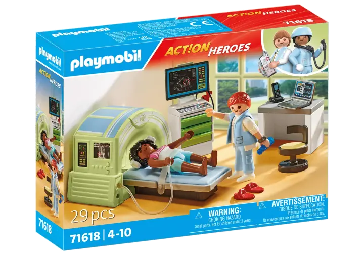 Playmobil 71618 - Δωμάτιο μαγνητικής τομογραφίας - BOX