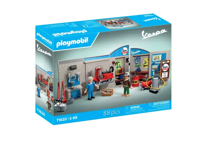 Playmobil 71620 - Garaje Vespa años 60 - BOX