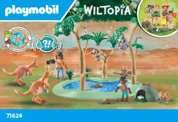 Bouwplannen Playmobil 71624 - Kangoeroe (1)