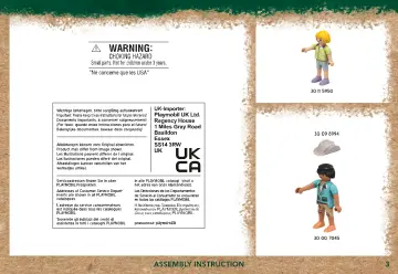 Manuales de instrucciones Playmobil 71625 - Refugio para wombats (3)