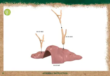 Building instructions Playmobil 71625 - Wombat Shelter (4)